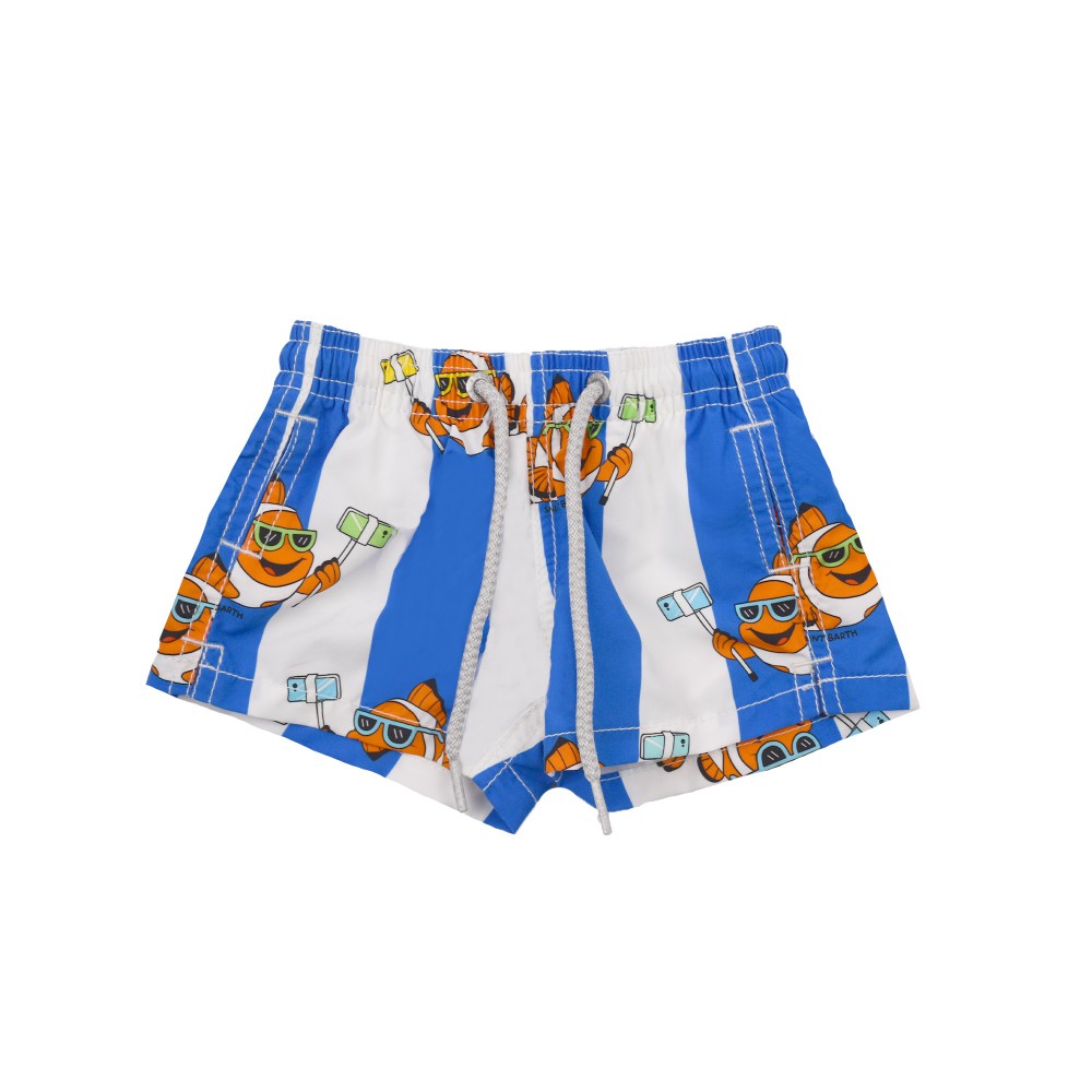 SAINT BARTH Costume a righe...