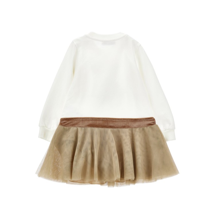 MONNALISA Abito con stampa orsetto bambina