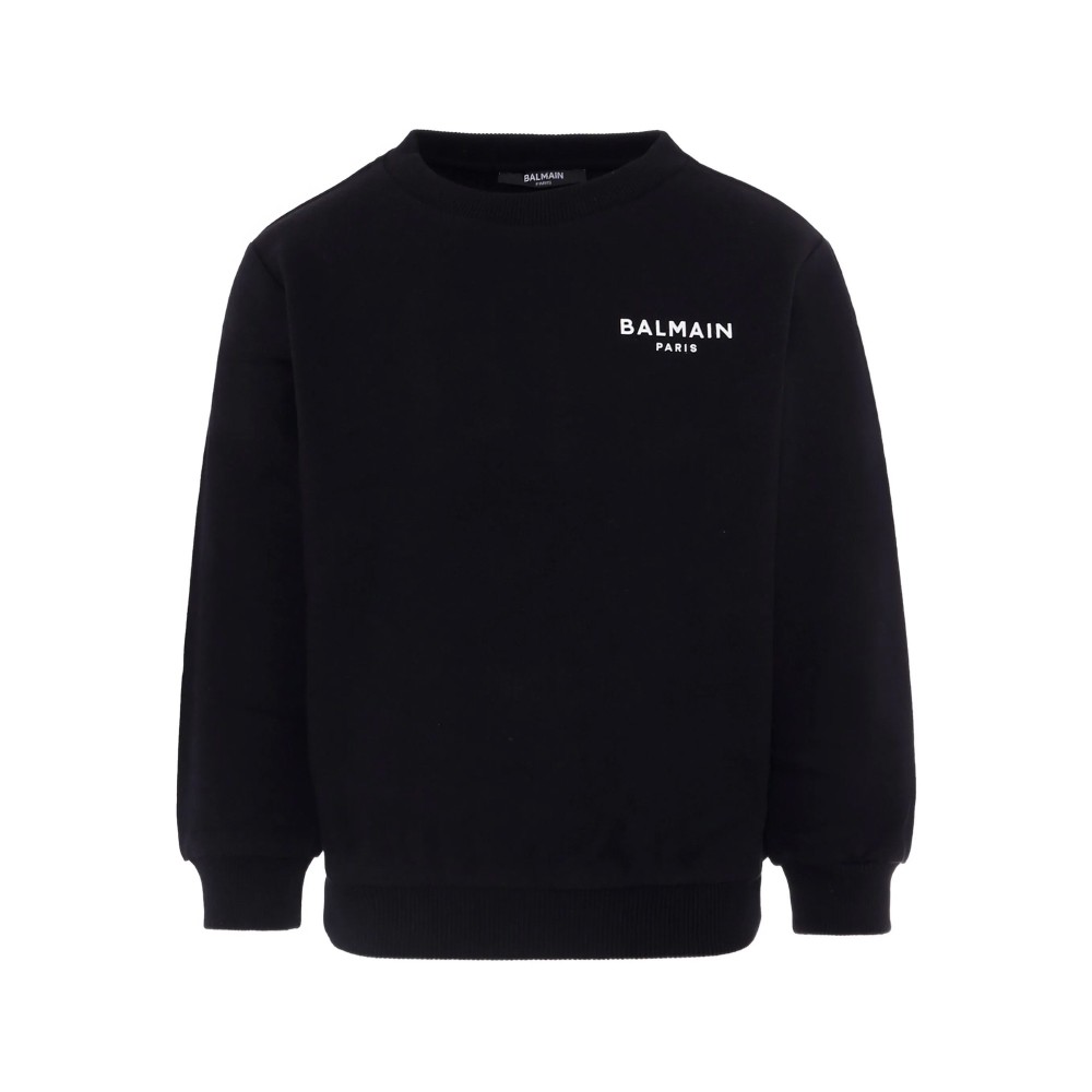 BALMAIN Felpa nera...