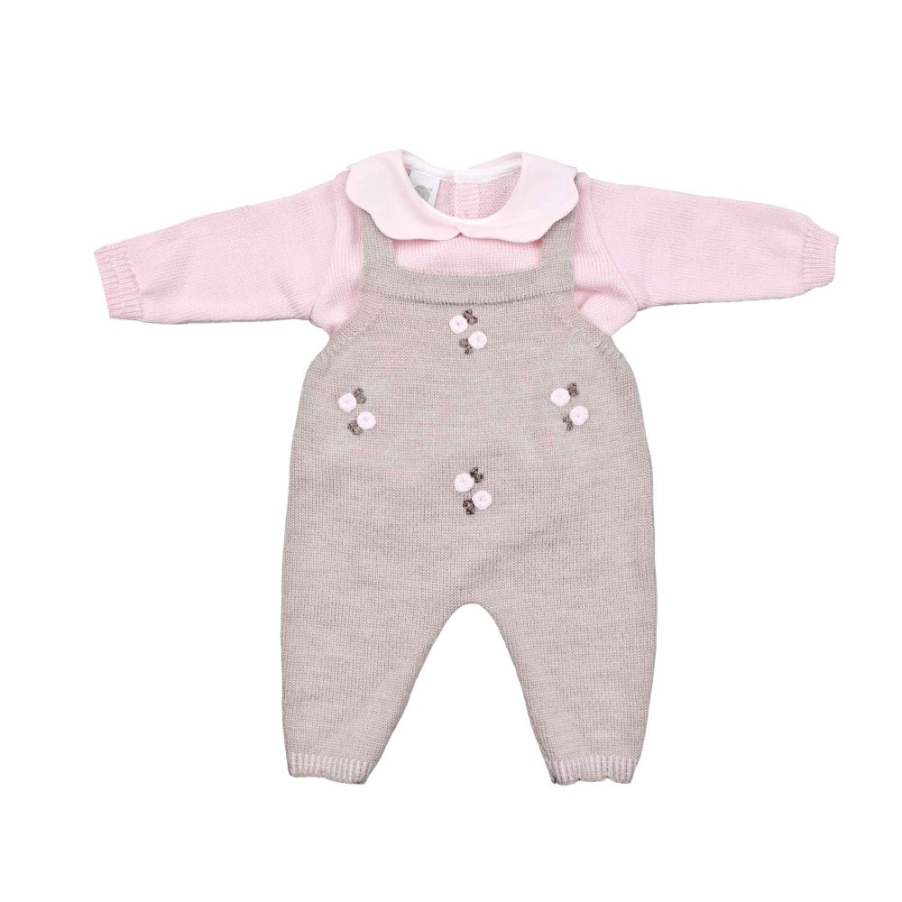 MARLU' Set 2 pezzi tortora...