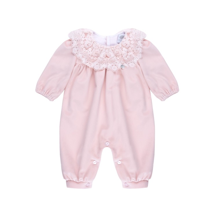 MARLU' Tutina rosa cipria neonata