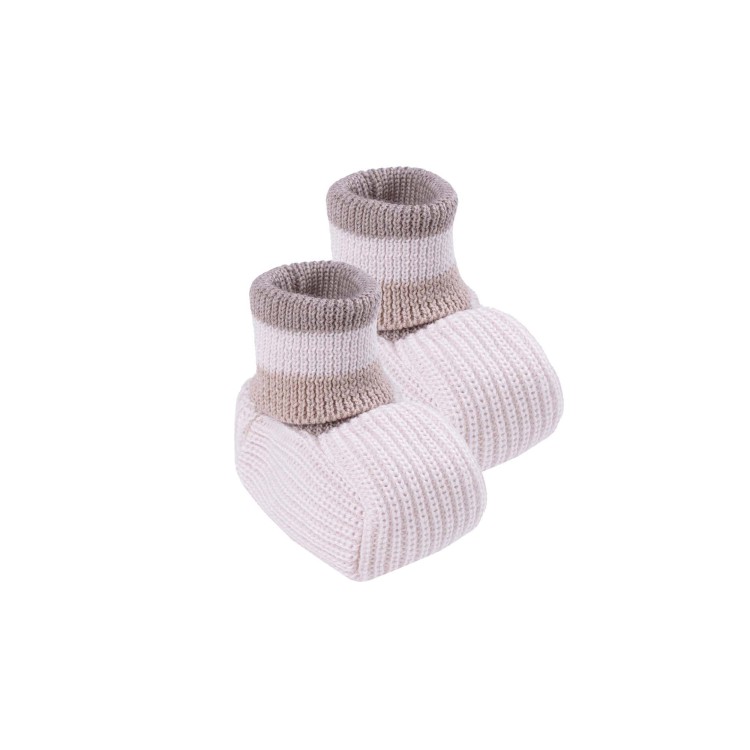 MARLU' Scarpine beige in filo neonati