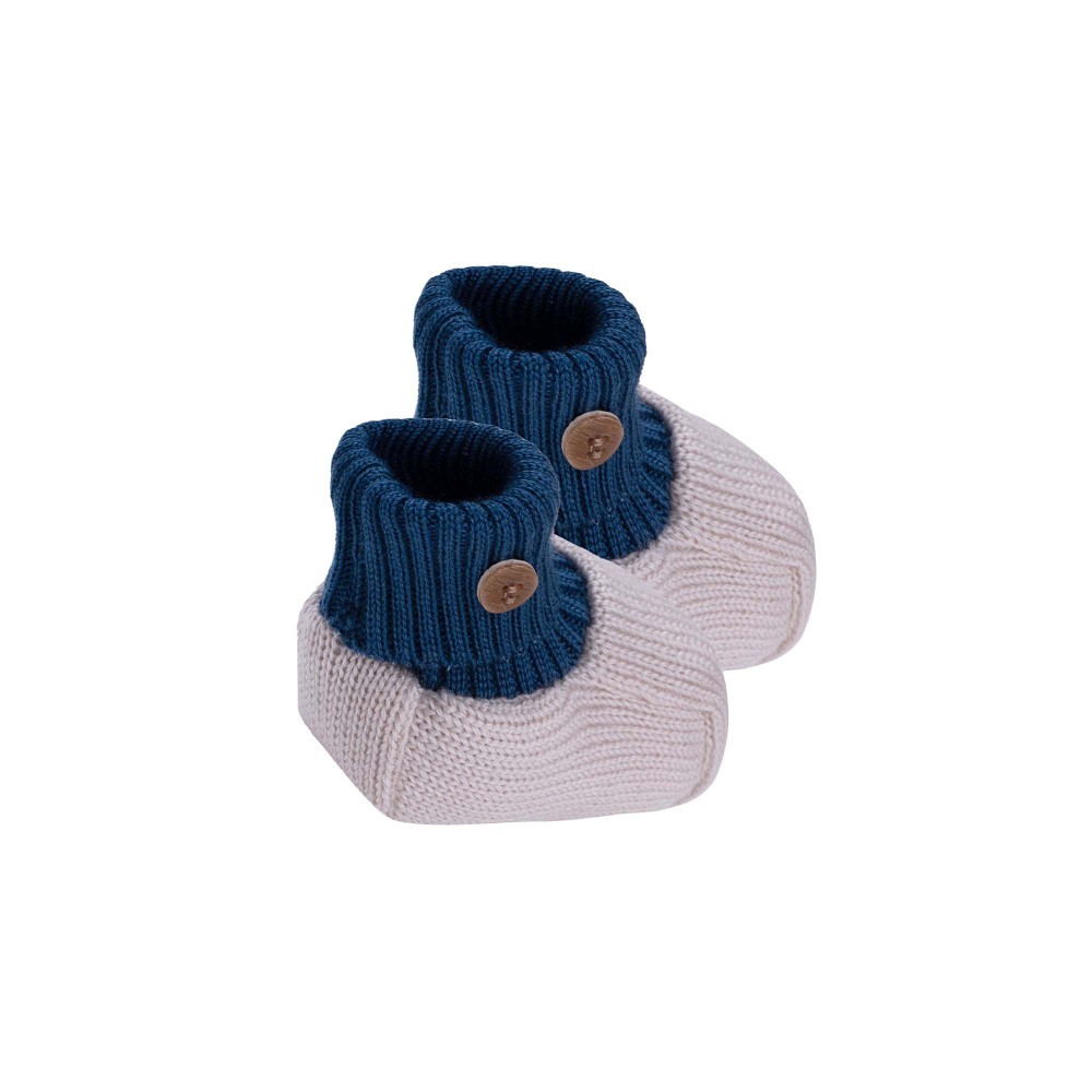 MARLU' Scarpine beige e blu...