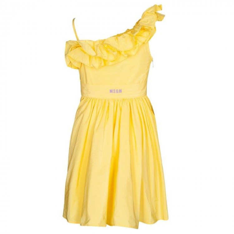 MSGM Abito giallo bambina