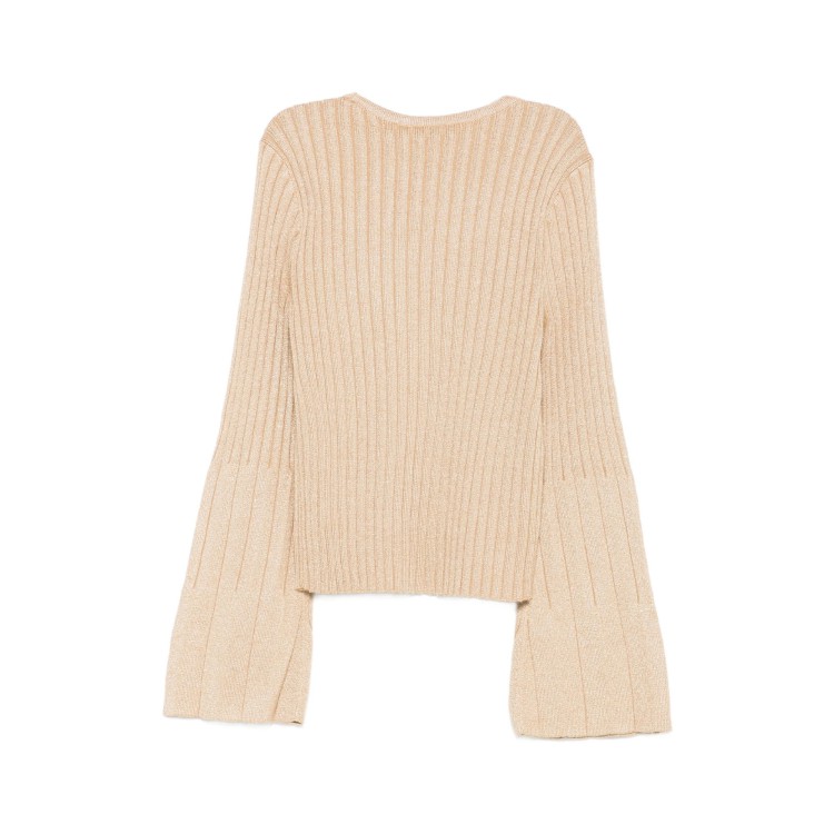 TWIN-SET Maglia lurex con maniche ampie bambina