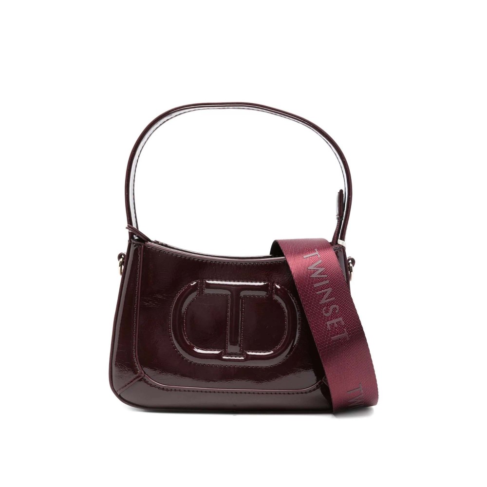 TWIN-SET Borsa burgundy...