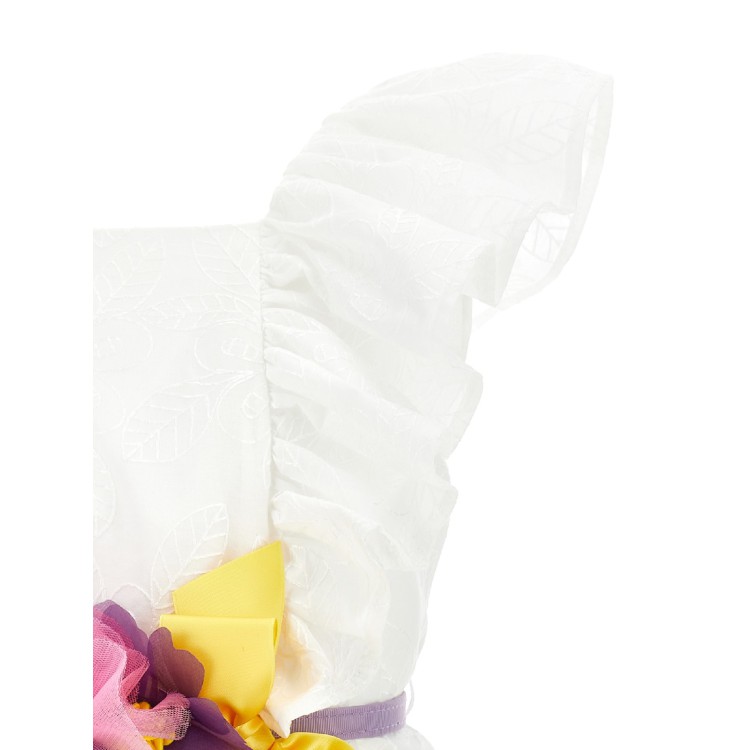 MONNALISA Abito bianco bambina