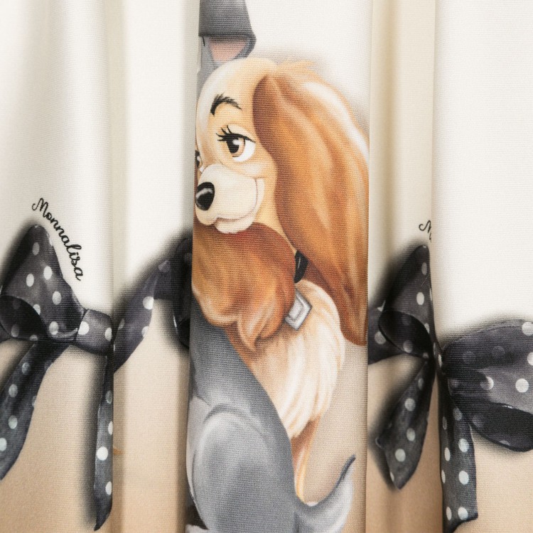 MONNALISA Abito svasato con stampa bambina