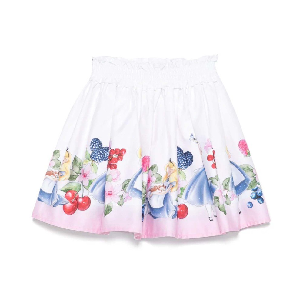 MONNALISA Gonna in raso con...