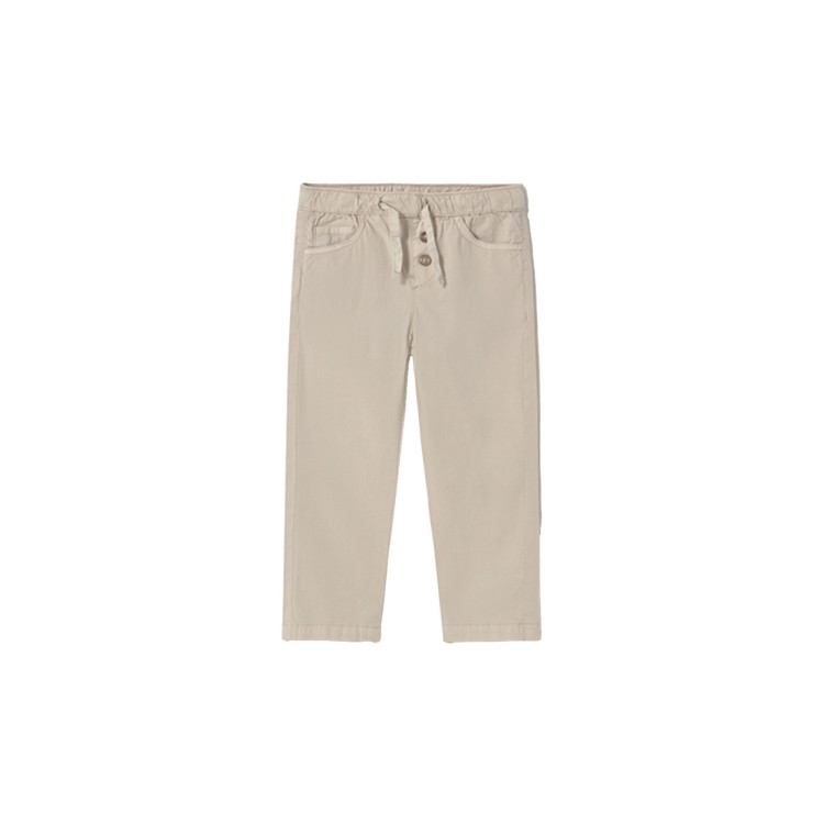MAYORAL Pantalone avorio elasticizzato neonato