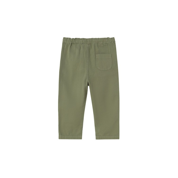 MAYORAL Pantaloni verdi in lino neonato