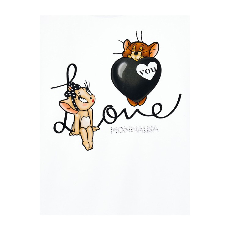 MONNALISA T-shirt bianca bambina