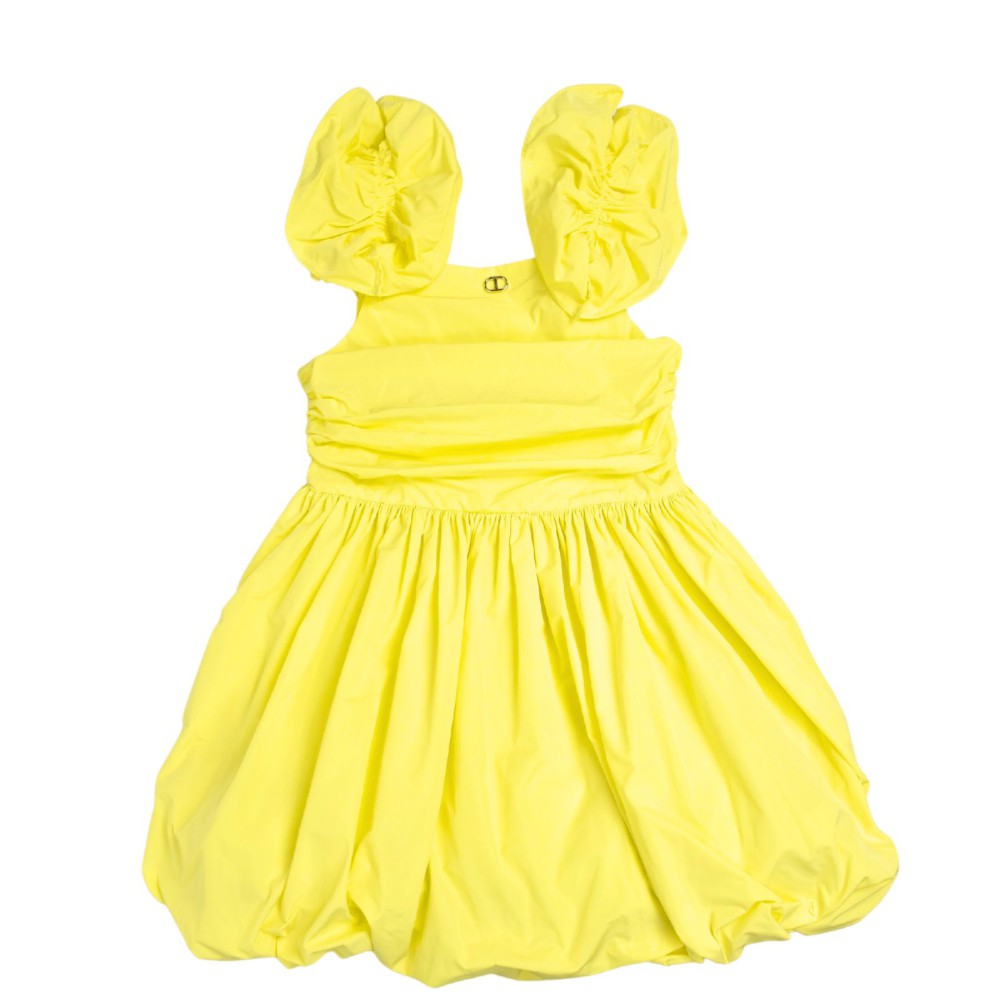 TWIN-SET Abito giallo bambina