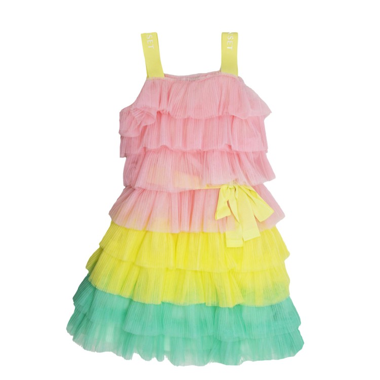 TWIN-SET Abito multicolor bambina