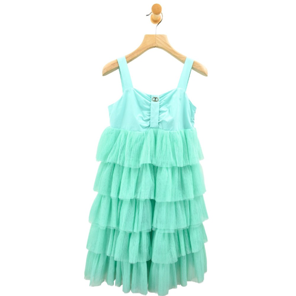 TWIN-SET Abito verde acqua...