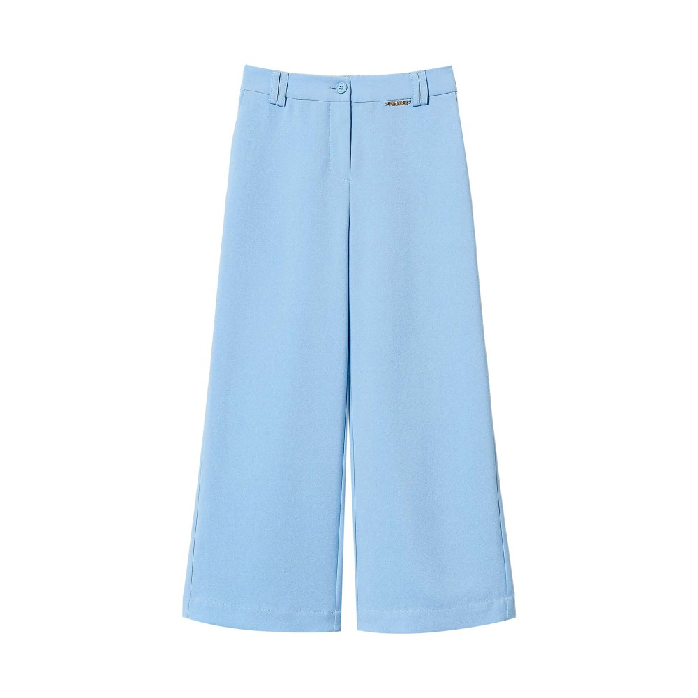 TWIN-SET Pantaloni celesti...