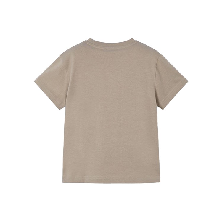 MAYORAL T-shirt tortora con stampa bambino