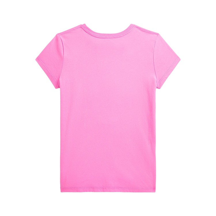 RALPH LAUREN T-shirt fucsia a maniche corte Polo Bear bambina