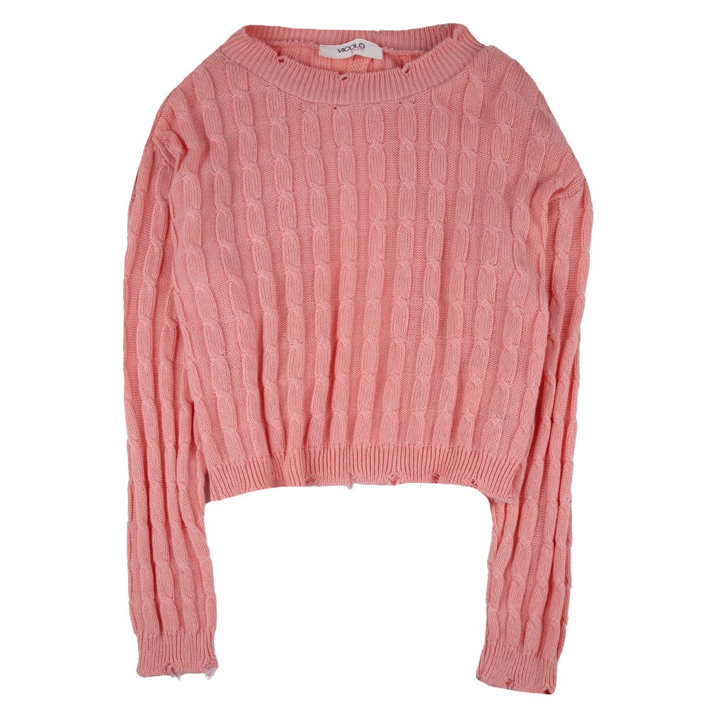 VICOLO Maglia a treccia in...