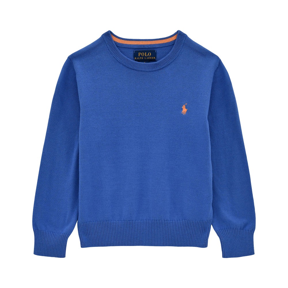 RALPH LAUREN Maglione blu...