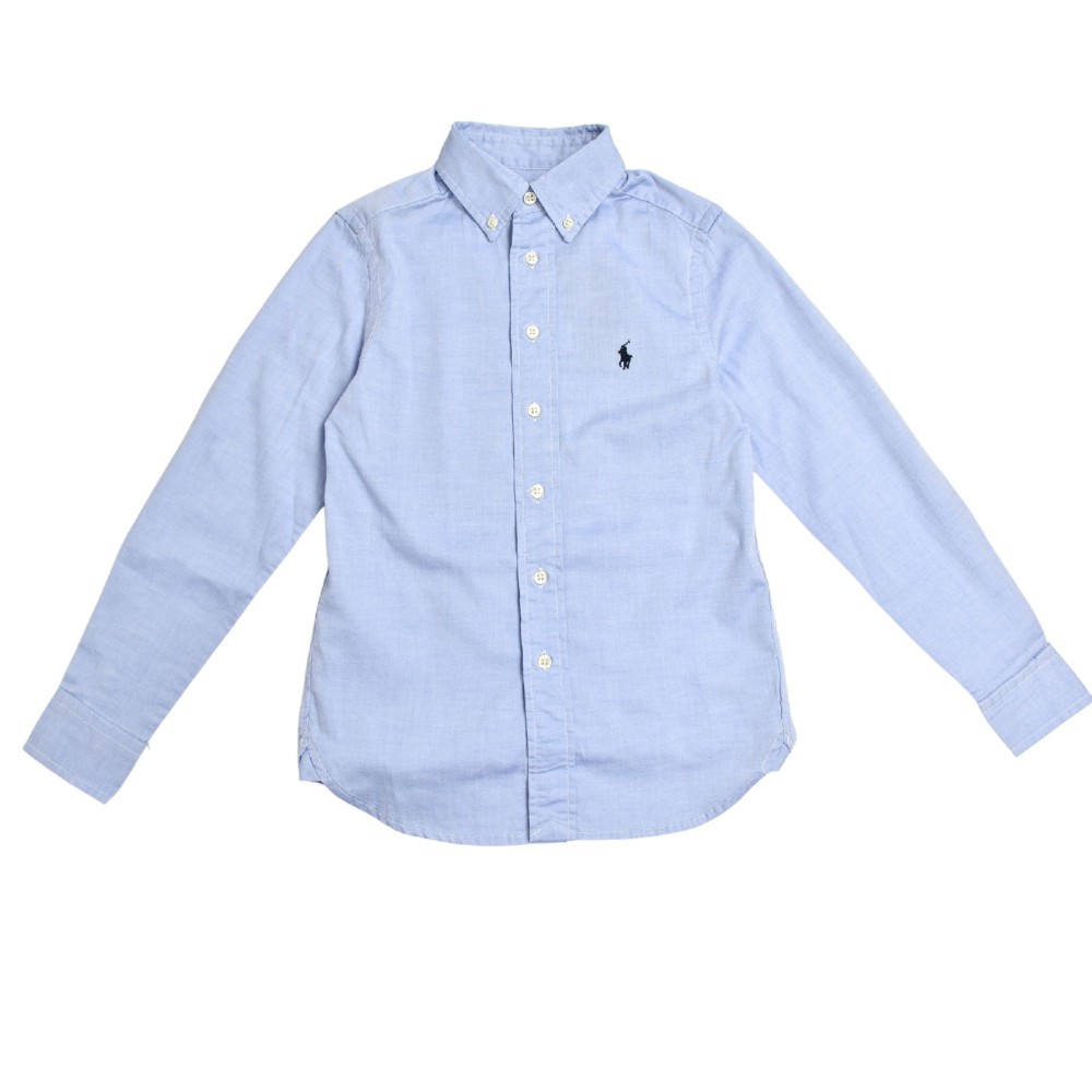 RALPH LAUREN Camicia blu...