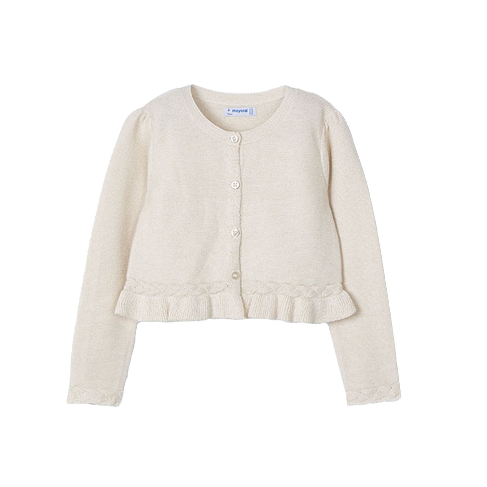 MAYORAL Cardigan panna con...