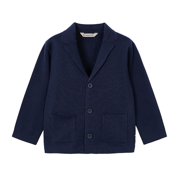 MAYORAL Cardigan blu navy con bottoni bambino