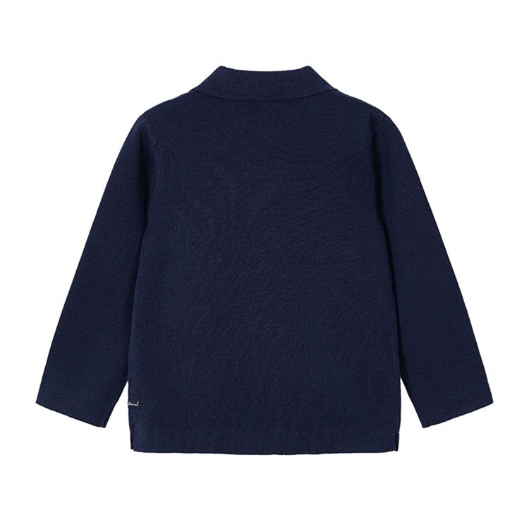MAYORAL Cardigan blu navy con bottoni bambino