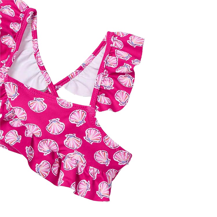 MAYORAL Costume due pezzi fucsia stampato bambina