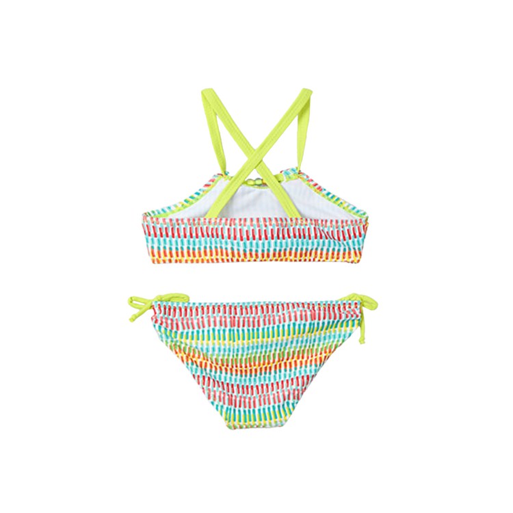 MAYORAL Costume due pezzi verde con perline bambina