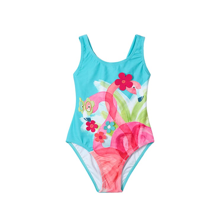 MAYORAL Costume azzurro stampato bambina