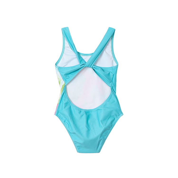 MAYORAL Costume azzurro stampato bambina