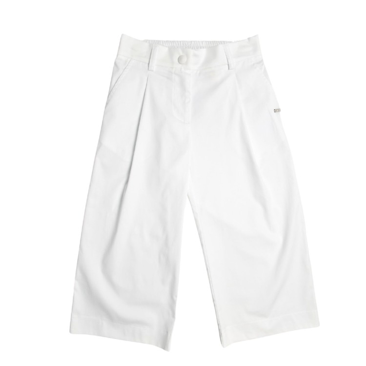 MONNALISA Pantalone bianco bambina