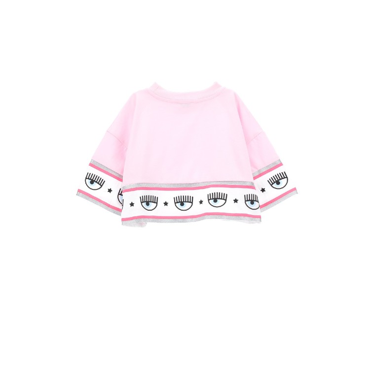 CHIARA FERRAGNI T-shirt rosa bambina