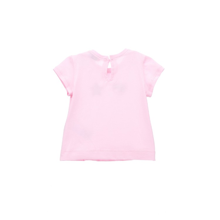 CHIARA FERRAGNI T-shirt rosa neonata