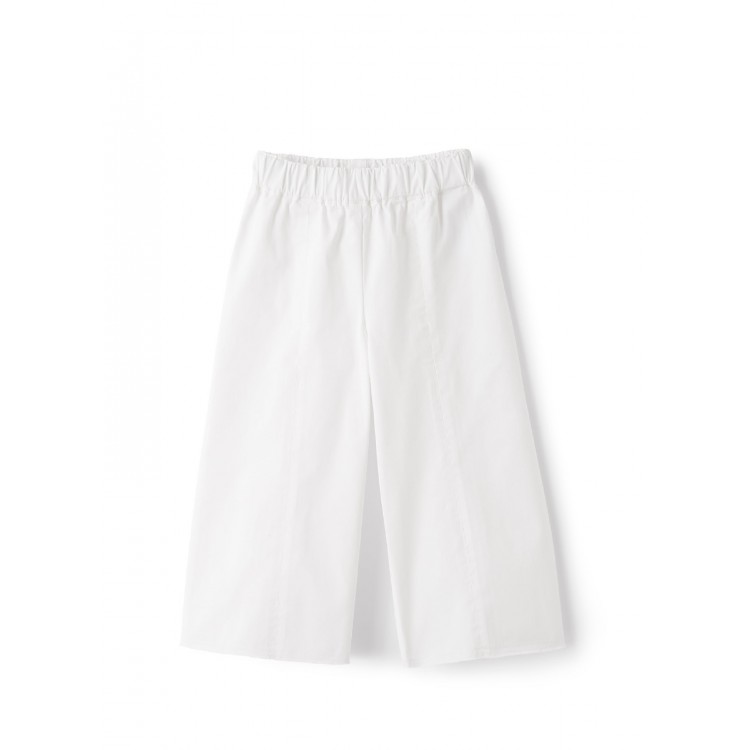 IL GUFO Pantalone bianco bambina