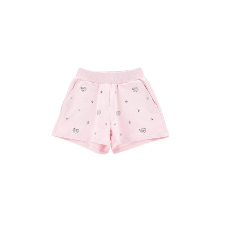 CHIARA FERRAGNI Pantaloncini rosa bambina