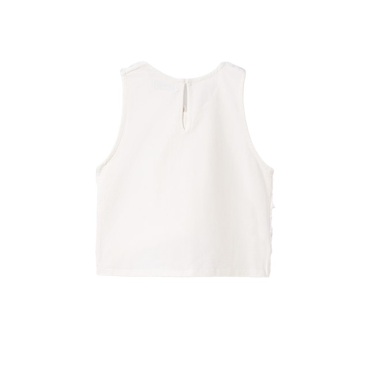 MAYORAL Top bianco elegante bambina