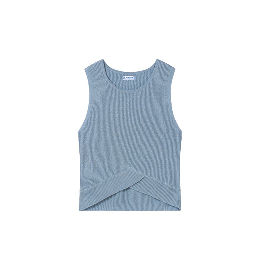 MAYORAL Top celeste tricot...