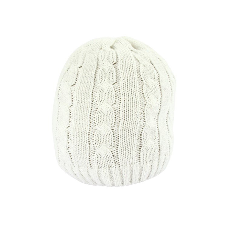 LITTLE BEAR Cappello in filo bianco per neonato