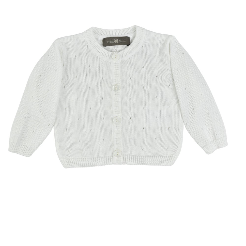 LITTLE BEAR Giacca bianca...