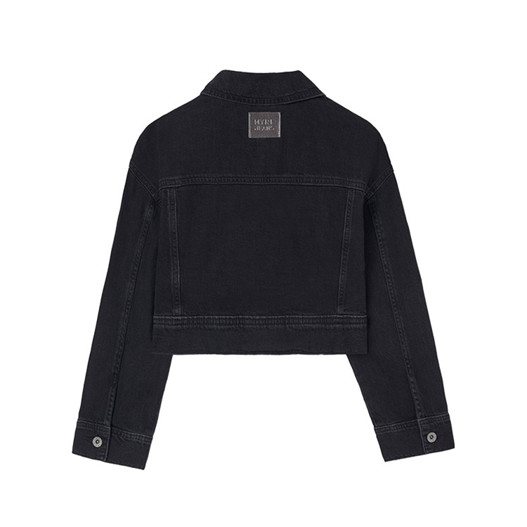 MAYORAL Giacca nera di jeans bambina