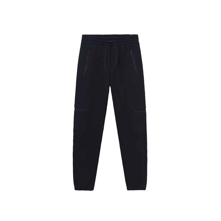 MAYORAL Joggers neri con zip bambino