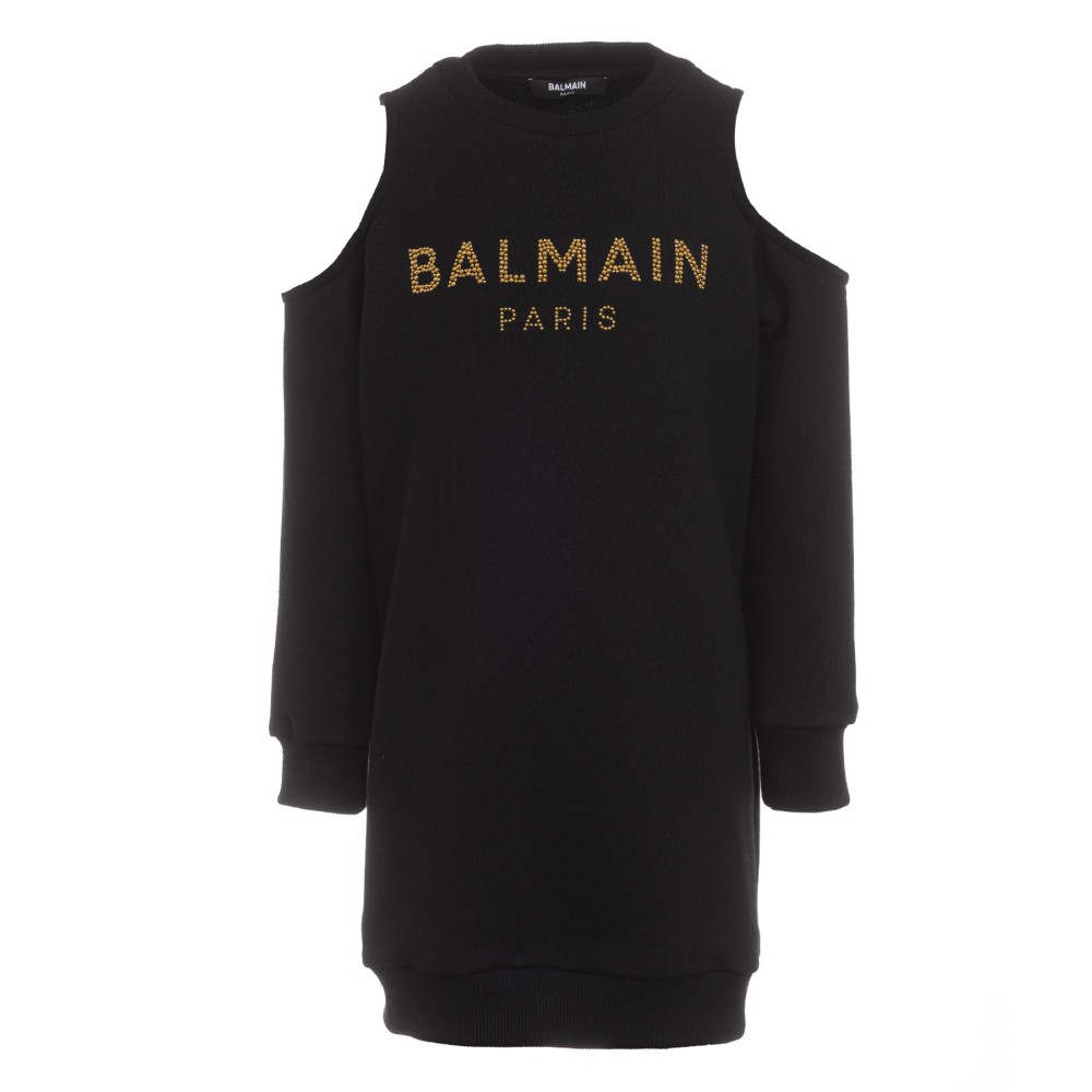 BALMAIN Abino nero in...