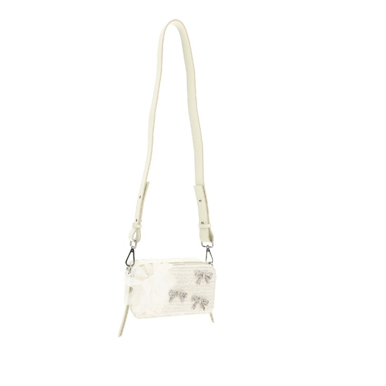 MONNALISA Borsa elegante bianca per bambina