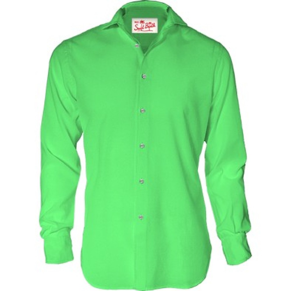 SAINT BARTH Camicia verde...