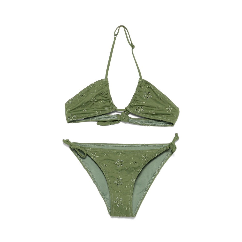 SAINT BARTH Bikini verde...