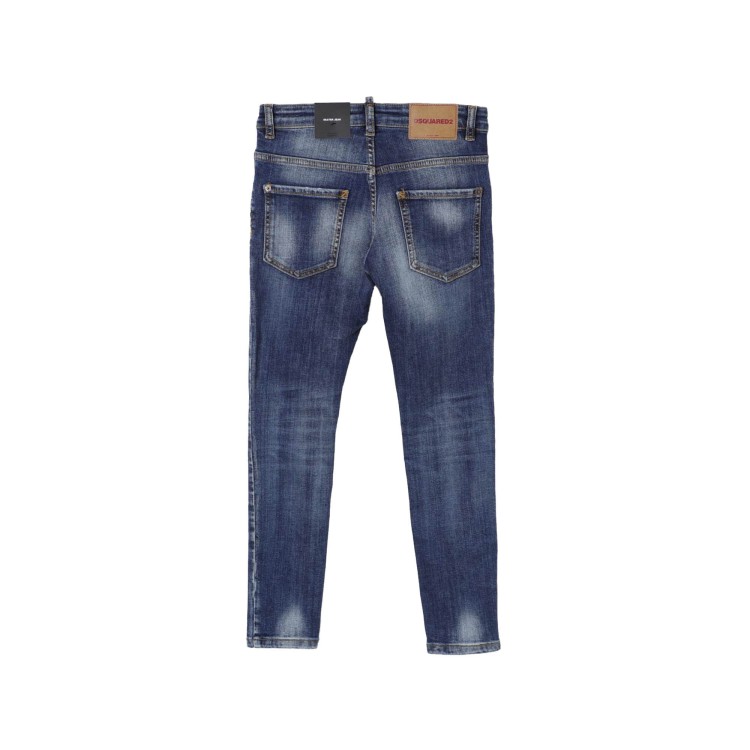 DSQUARED Jeans slavato cinque tasche slim fit bambino