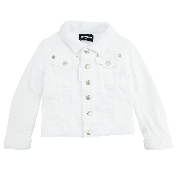 DSQUARED Giacca bianca neonata