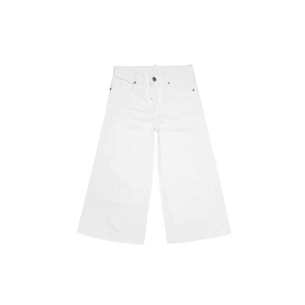 DSQUARED Pantalone bianco...